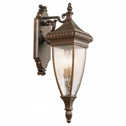 Elstead VENETIAN RAIN Kinkiet E14 2x60W IP44 Szczotkowany Brąz KL-VENETIAN2-M