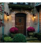 Outdoor wall lamps - Elstead VENETIAN RAIN Wall lamp E14 2x60W IP44 Brushed Bronze KL-VENETIAN2-M - product 2