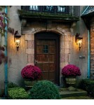 Outdoor wall lamps - Elstead VENETIAN RAIN Wall lamp E14 3x60W IP44 Brushed Bronze KL-VENETIAN2-L - product 2
