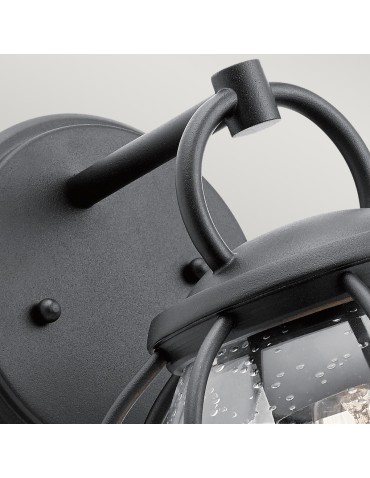 Elstead VANDALIA Wall lamp E27 1x60W IP44 Black KL-VANDALIA2-S - product 2