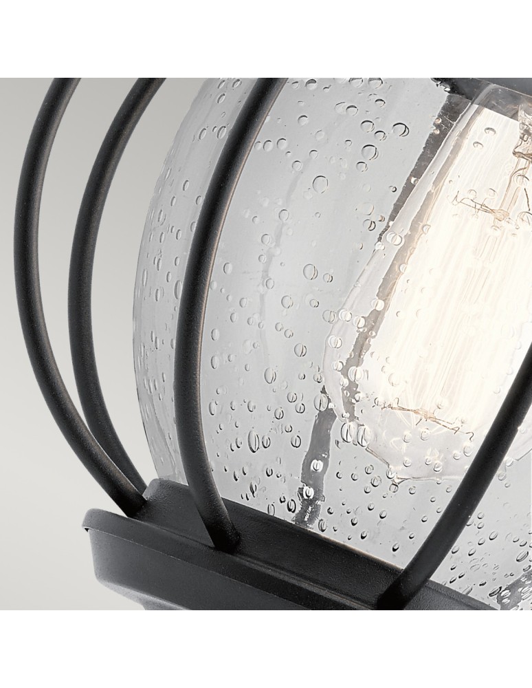 Outdoor wall lamps - Elstead VANDALIA Wall lamp E27 1x60W IP44 Black KL-VANDALIA2-S - product kolory-swiatla.pl 3