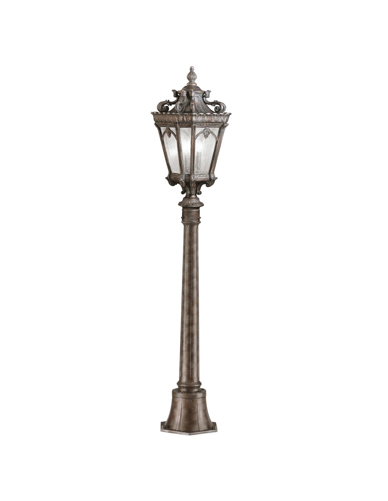 Standing garden lamps - Elstead TOURNAI Outdoor Standing E27 1x100W IP44 Antique Bronze KL-TOURNAI4-M - product kolory-swiatla.pl 1
