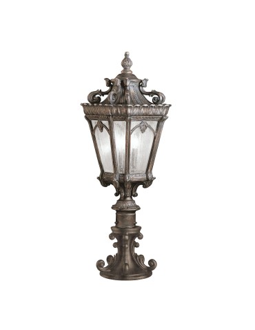Elstead TOURNAI Outdoor Standing E14 2x60W IP44 Antique Bronze KL-TOURNAI3-L