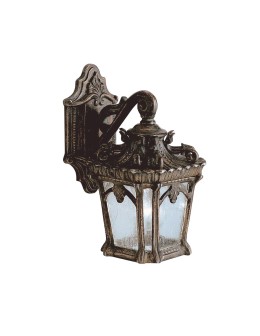 Elstead TOURNAI Wall lamp E27 1x100W IP44 Antique Bronze KL-TOURNAI2-S