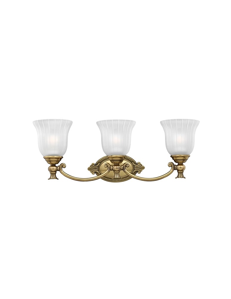Triple wall lamps - Hinkley FRANCOISE 3x40W G9 HK/FRANCOI3 BATH Wall lamp. - product kolory-swiatla.pl 1