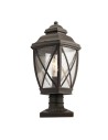 Elstead TANGIER Outdoor Standing E27 1x60W IP44 Antique Bronze KL-TANGIER3-M