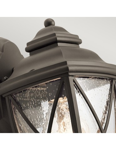 Elstead TANGIER Wall lamp E27 1x60W IP44 Antique Bronze KL-TANGIER2-S - product 2