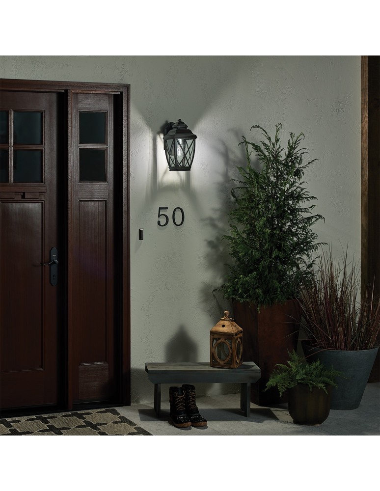 Outdoor wall lamps - Elstead TANGIER Wall lamp E27 1x60W IP44 Antique Bronze KL-TANGIER2-M - product kolory-swiatla.pl 3