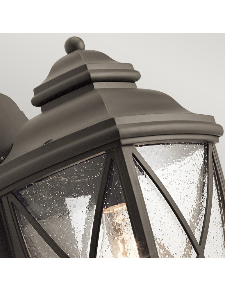 Outdoor wall lamps - Elstead TANGIER Wall lamp E27 1x60W IP44 Antique Bronze KL-TANGIER2-M - product kolory-swiatla.pl 4