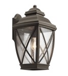 Outdoor wall lamps - Elstead TANGIER Wall lamp E27 1x60W IP44 Antique Bronze KL-TANGIER2-L - product 1