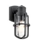 Outdoor wall lamps - Elstead SURI Wall lamp E27 1x40W IP44 Black KL-SURI-S - product 1