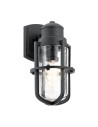 Elstead SURI Wall lamp E27 1x60W IP44 Black KL-SURI-M
