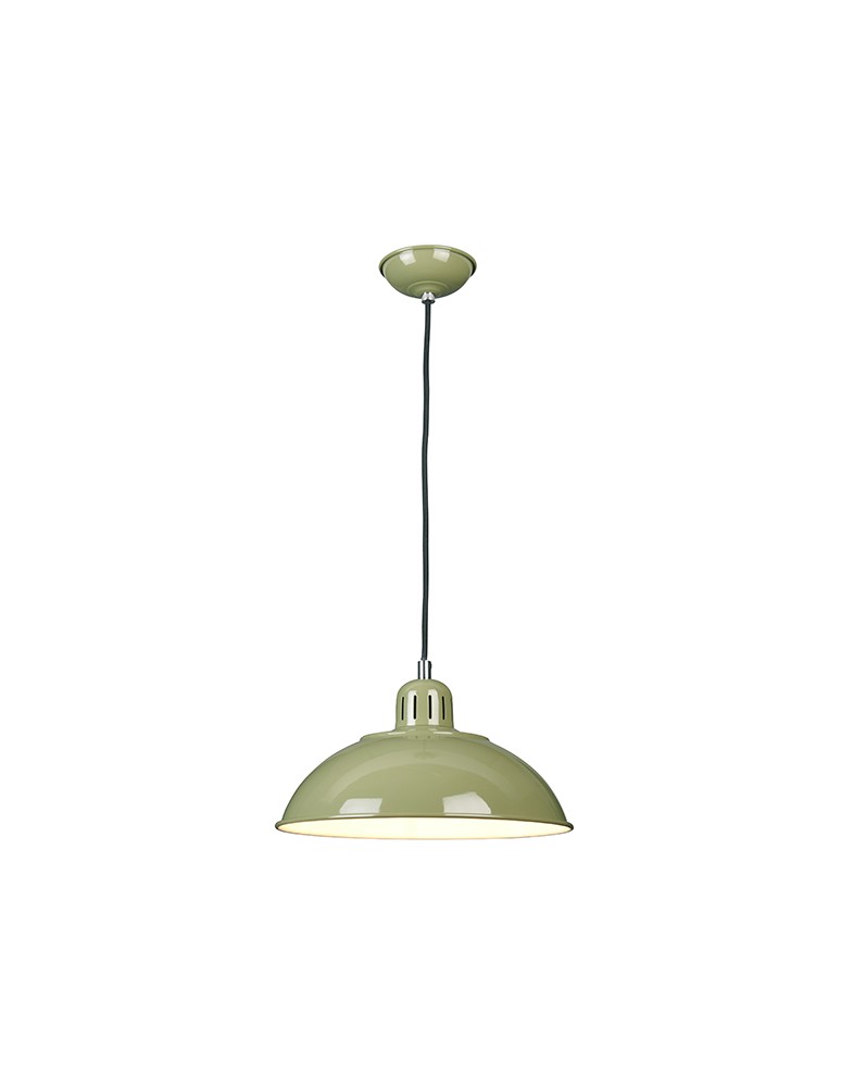 Pendant lamps - Elstead Lighting Interior Pendant FRANKLIN 1x60W E27 FRANKLIN/P GRN - product kolory-swiatla.pl 1