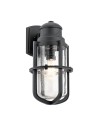 Elstead SURI Wall lamp E27 1x60W IP44 Black KL-SURI-L
