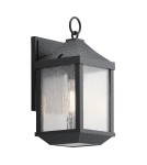 Outdoor wall lamps - Elstead SPRINGFIELD Wall lamp E27 1x60W IP44 Black KL-SPRINGFIELD-S - product 1