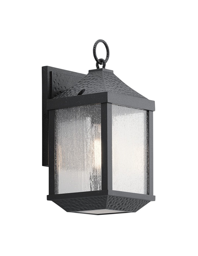 Outdoor wall lamps - Elstead SPRINGFIELD Wall lamp E27 1x60W IP44 Black KL-SPRINGFIELD-S - product kolory-swiatla.pl 1