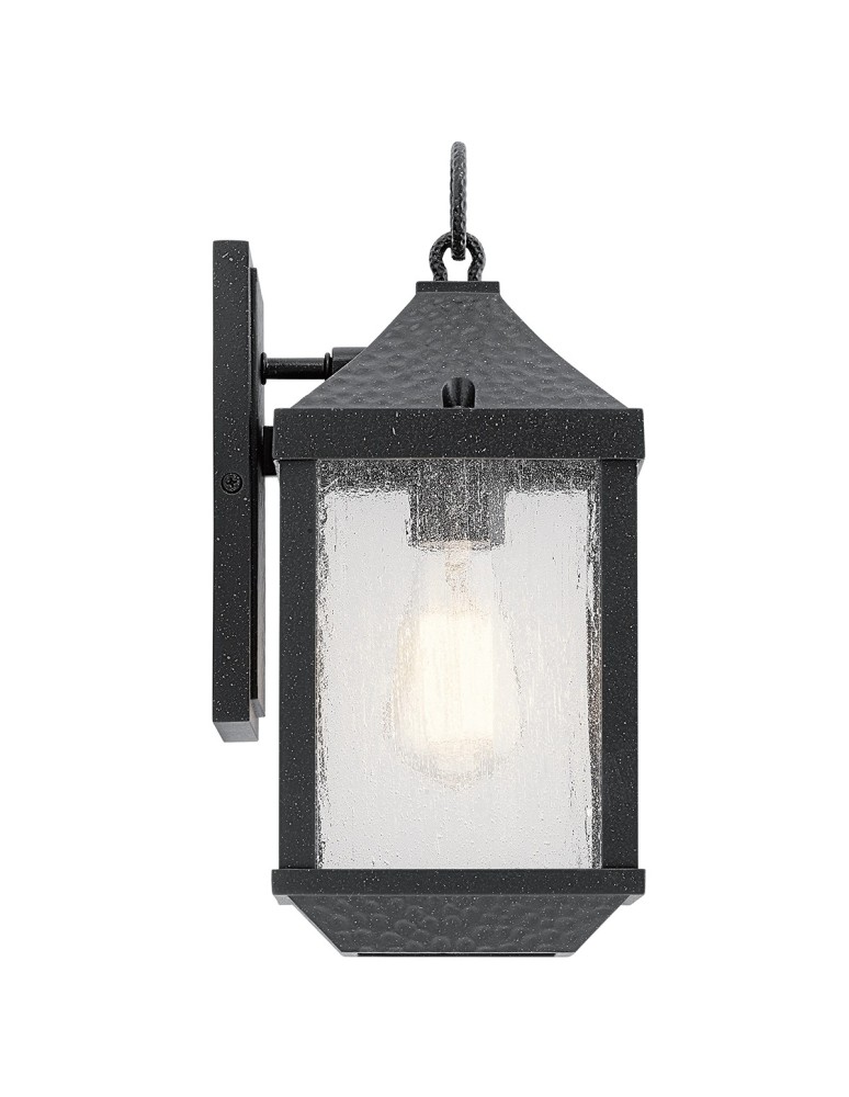 Outdoor wall lamps - Elstead SPRINGFIELD Wall lamp E27 1x60W IP44 Black KL-SPRINGFIELD-S - product kolory-swiatla.pl 2
