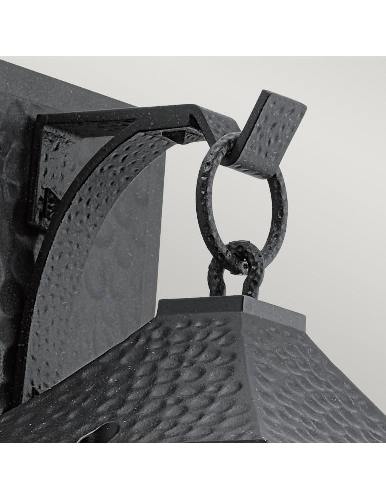 Outdoor wall lamps - Elstead SPRINGFIELD Wall lamp E27 1x60W IP44 Black KL-SPRINGFIELD-M - product kolory-swiatla.pl 3