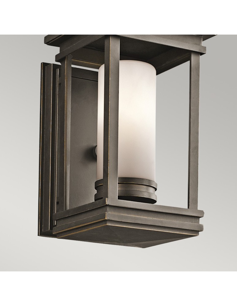 Outdoor wall lamps - Elstead SOUTH HOPE Wall lamp E14 1x60W IP44 Antique Bronze KL-SOUTH-HOPE-S - product kolory-swiatla.pl 3