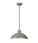 Pendant lamps - Elstead Lighting Interior Pendant FRANKLIN 1x60W E27 FRANKLIN/P GY - product 1