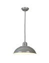 Elstead Lighting Interior Pendant FRANKLIN 1x60W E27 FRANKLIN/P GY