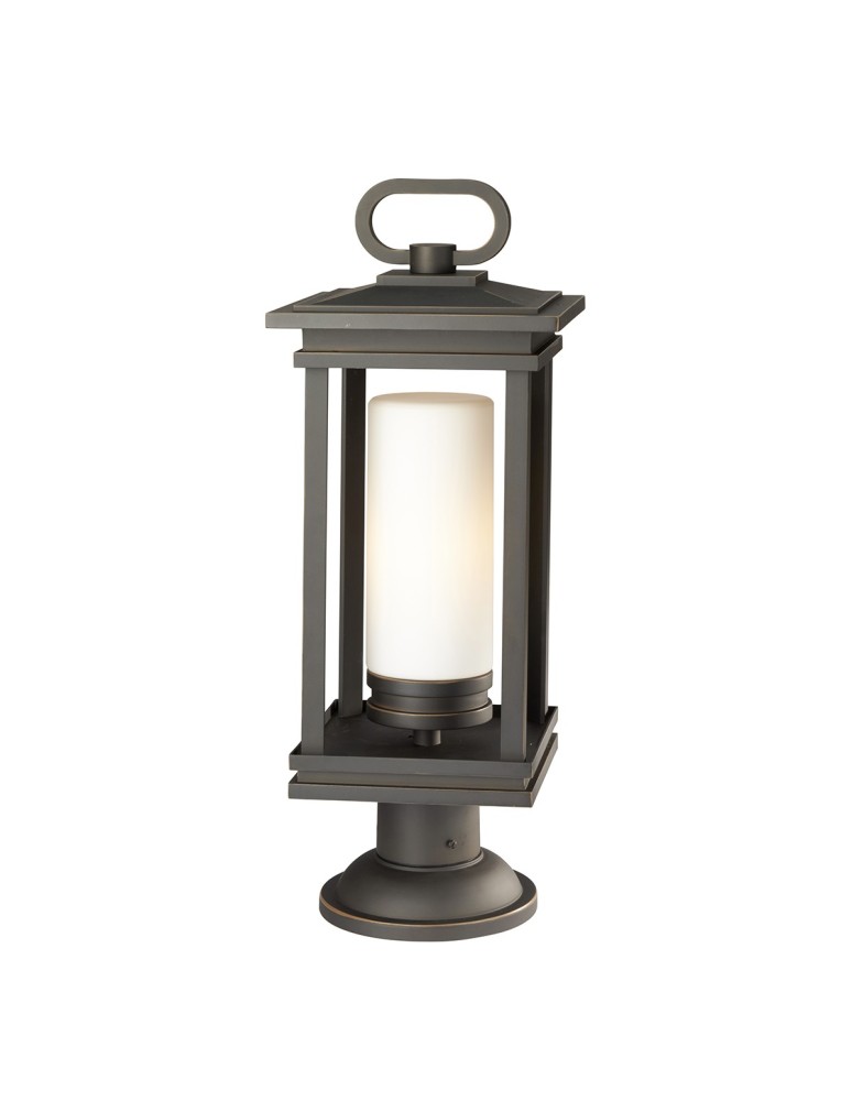 Standing garden lamps - Elstead SOUTH HOPE Outdoor Standing E27 1x100W IP44 Antique Bronze KL-SOUTH-HOPE3-L - product kolory-swiatla.pl 1