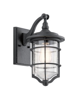 Elstead ROYAL MARINE Kinkiet E27 1x60W IP44 Czarny KL-ROYAL-MARINE2-S