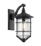 Outdoor wall lamps - Elstead ROYAL MARINE Wall lamp E27 1x60W IP44 Black KL-ROYAL-MARINE2-M - product 1