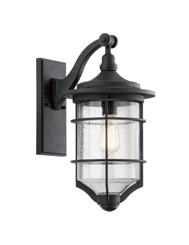 Elstead ROYAL MARINE Wall lamp E27 1x60W IP44 Black KL-ROYAL-MARINE2-M