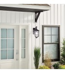 Outdoor wall lamps - Elstead ROYAL MARINE Wall lamp E27 1x60W IP44 Black KL-ROYAL-MARINE2-M - product 2