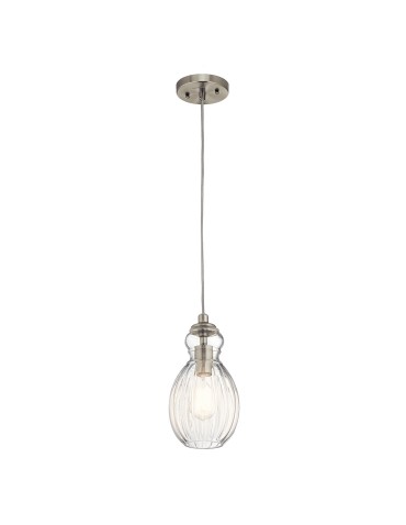 Elstead RIVIERA Pendant E27 1x60W Nickel KL-RIVIERA-P-C