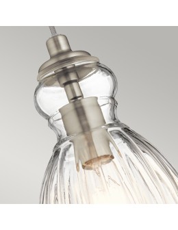 Elstead RIVIERA Pendant E27 1x60W Nickel KL-RIVIERA-P-C - product 2