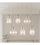 Lampy wiszące - Elstead RIVIERA Wisząca E27 1x60W Nikiel KL-RIVIERA-P-B - produkt 7