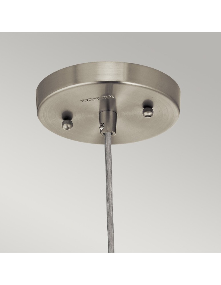 Pendant lamps - Elstead RIVIERA Pendant E27 1x60W Nickel KL-RIVIERA-P-A - product kolory-swiatla.pl 3