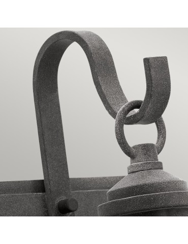 Elstead RIVERWOOD Wall lamp E27 1x60W IP44 Zinc KL-RIVERWOOD2-S - product 2