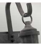 Outdoor wall lamps - Elstead RIVERWOOD Wall lamp E27 1x100W IP44 Zinc KL-RIVERWOOD2-M - product 2