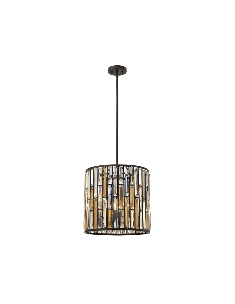 Pendant lamps - Hinkley GEMMA 3x100W E14 HK/GEMMA/P/B VBZ Pendant. - product kolory-swiatla.pl 1