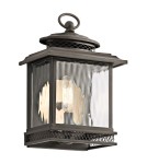 Outdoor wall lamps - Elstead PETTIFORD Wall lamp E14 1x60W IP44 Antique Bronze KL-PETTIFORD-S - product 1