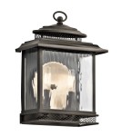 Kinkiety zewnętrzne - Elstead PETTIFORD Kinkiet E14 2x60W IP44 Antyczny Brąz KL-PETTIFORD-M - produkt 1