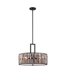 Pendant lamps - Hinkley GEMMA 3x100W E27 HK/GEMMA/P/C VBZ Plafond - product 1