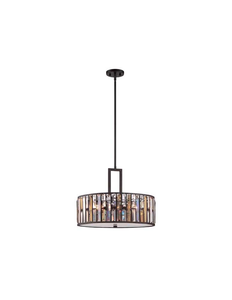 Pendant lamps - Hinkley GEMMA 3x100W E27 HK/GEMMA/P/C VBZ Plafond - product kolory-swiatla.pl 1