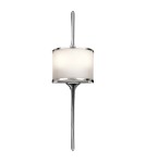 Bathroom wall lamps - Elstead MONA Wall lamp G9 2x3.5W IP44 Chrome KL-MONA-S-PC - product 1