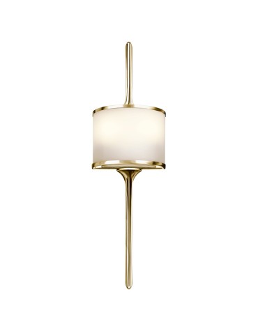 Elstead MONA Wall lamp G9 2x3.5W IP44 Brass KL-MONA-S-PB