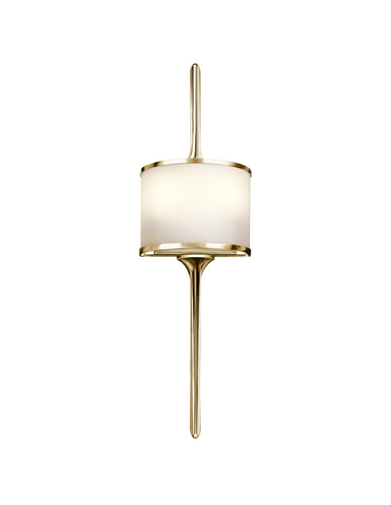 Bathroom wall lamps - Elstead MONA Wall lamp G9 2x3.5W IP44 Brass KL-MONA-S-PB - product kolory-swiatla.pl 1