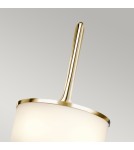 Bathroom wall lamps - Elstead MONA Wall lamp G9 2x3.5W IP44 Brass KL-MONA-S-PB - product 3