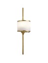 Elstead MONA Wall lamp G9 2x3.5W IP44 Brass KL-MONA-S-NBR
