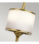 Bathroom wall lamps - Elstead MONA Wall lamp G9 2x3.5W IP44 Brass KL-MONA-S-NBR - product 2