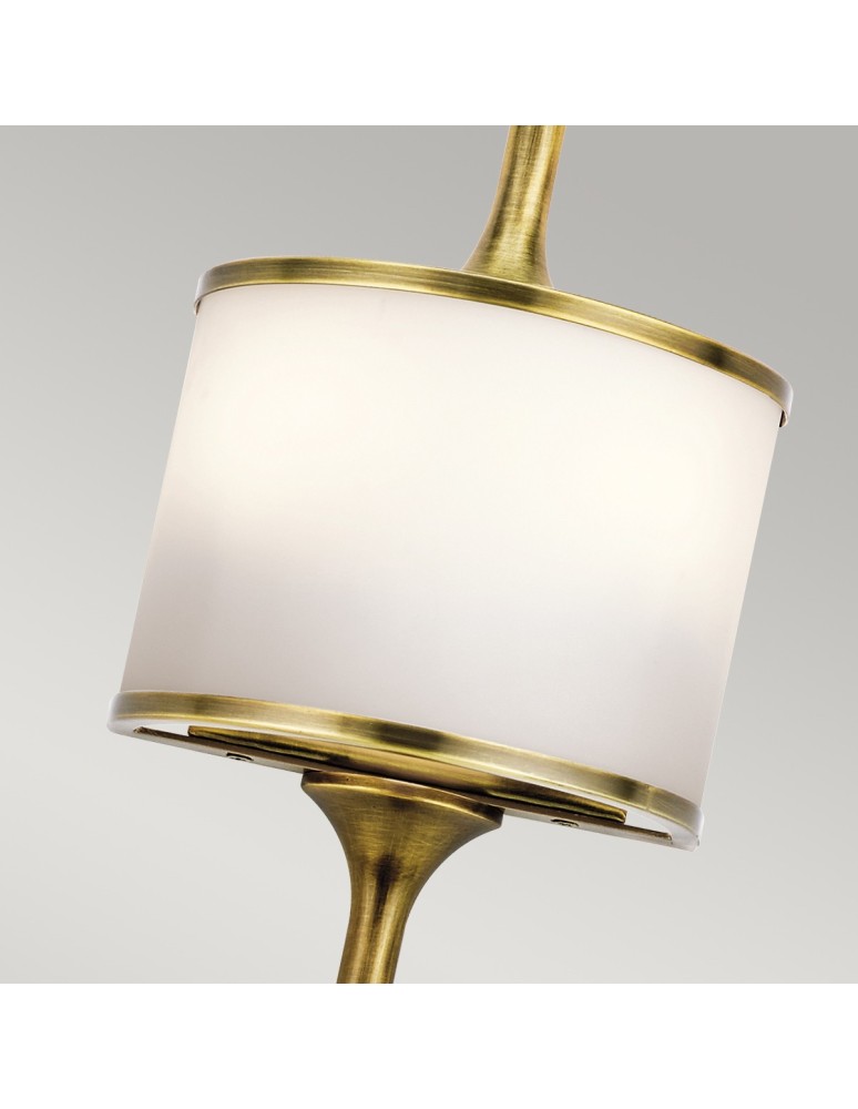 Bathroom wall lamps - Elstead MONA Wall lamp G9 2x3.5W IP44 Brass KL-MONA-S-NBR - product kolory-swiatla.pl 2