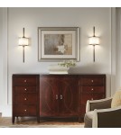 Bathroom wall lamps - Elstead MONA Wall lamp G9 2x3.5W IP44 Zinc KL-MONA-S-CLP - product 2