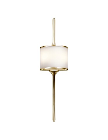 Elstead MONA Wall lamp G9 2x3.5W IP44 Brass KL-MONA-L-PB